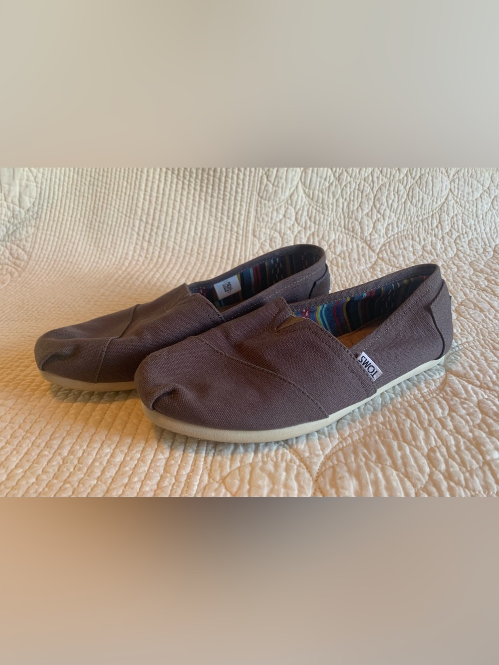 TOMS Classic Canvas Alpargata Slip-Ons